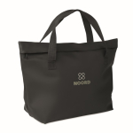 Sac en PU pour vélo avec fixation au porte-bagages 10 L couleur noir vue principale