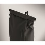 Sac à dos en PU pour PC 15” avec sangles pour vélo 20 L couleur noir septième vue photographique