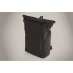Sac à dos en PU pour PC 15” avec sangles pour vélo 20 L couleur noir vue photographique