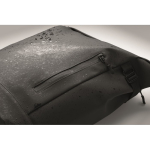 Sac à dos en PU pour PC 15” avec sangles pour vélo 20 L couleur noir vue photographique