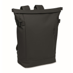 Sac à dos en PU pour PC 15” avec sangles pour vélo 20 L couleur noir
