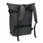 Sac à dos en PU pour PC 15” avec sangles pour vélo 20 L couleur bleu deuxième vue