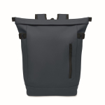 Sac à dos en PU pour PC 15” avec sangles pour vélo 20 L couleur bleu troisième vue