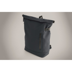 Sac à dos en PU pour PC 15” avec sangles pour vélo 20 L couleur bleu vue photographique