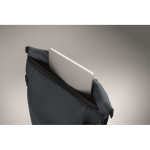 Sac à dos en PU pour PC 15” avec sangles pour vélo 20 L couleur bleu vue photographique