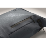 Sac à dos en PU pour PC 15” avec sangles pour vélo 20 L couleur bleu vue photographique