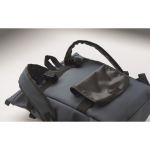Sac à dos en PU pour PC 15” avec sangles pour vélo 20 L couleur bleu vue photographique