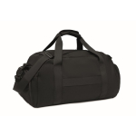 Sac de sport en nylon avec sangle trolley et bandoulière 20 L couleur noir deuxième vue
