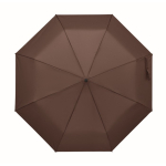 Parapluie automatique pliable en polyester résistant au vent Ø94 couleur marron sixième vue
