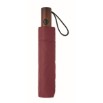 Parapluie automatique pliable en polyester résistant au vent Ø94 couleur bordeaux deuxième vue