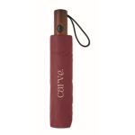 Parapluie automatique pliable en polyester résistant au vent Ø94 couleur bordeaux deuxième vue principale