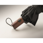 Parapluie automatique pliable en polyester résistant au vent Ø94 couleur noir cinquième vue photographique