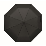 Parapluie automatique pliable en polyester résistant au vent Ø94 couleur noir sixième vue
