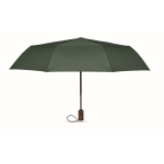 Parapluie automatique pliable en polyester résistant au vent Ø94 couleur vert troisième vue