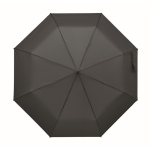 Parapluie automatique pliable en polyester résistant au vent Ø94 couleur gris foncé sixième vue