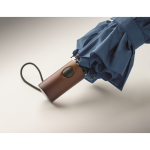 Parapluie automatique pliable en polyester résistant au vent Ø94 couleur bleu roi cinquième vue photographique