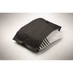 Sac de compression sous vide avec valve et double fermeture 10 L couleur noir sixième vue photographique