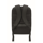 Sac à dos pour PC avec détails en PU et sangle pour trolley 15'' couleur noir neuvième vue