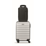 Sac à dos pour PC avec détails en PU et sangle pour trolley 15'' couleur noir dixième vue
