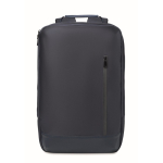 Sac à dos pour PC avec détails en PU et sangle pour trolley 15'' couleur bleu huitième vue