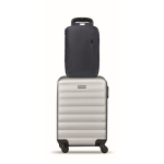 Sac à dos pour PC avec détails en PU et sangle pour trolley 15'' couleur bleu dixième vue
