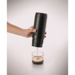 Cafetière portable pour café moulu et capsules compatibles 1 800 mAh couleur noir vue photographique
