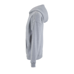 Sweat à capuche unisexe en coton avec zip 450 g/m² SOL'S LEGACY couleur gris clair sixième vue