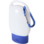 Crème solaire SPF30 avec mousqueton parfum vanille 30 ml couleur bleu