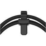 Câble USB-C nylon tressé avec charge rapide Xtorm 100 W couleur noir vue détail 3