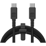 Câble USB-C nylon tressé avec charge rapide Xtorm 100 W couleur noir deuxième vue