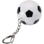Porte-clés baume lèvres en forme de ballon de footbal vanille SPF 15 couleur noir deuxième vue