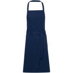Tablier en coton 200 g/m² avec deux poches pratiques couleur bleu marine
