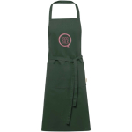 Tablier en coton 200 g/m² avec deux poches pratiques couleur vert foncé
