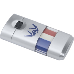 Stick de maquillage pour drapeaux et événements couleur bleu vue avec impression sérigraphique