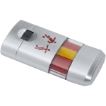 Stick de maquillage pour drapeaux et événements couleur rouge vue avec impression sérigraphique