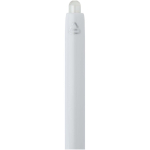 Stylo en plastique recyclé double injection encre bleue couleur blanc vue détail 1