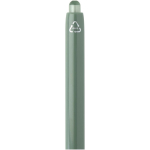 Stylo en plastique recyclé double injection encre bleue couleur vert chiné vue détail 1