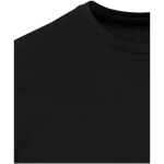 T-shirt unisexe coton bio manches courtes 160 g/m² Elevate couleur noir vue détail 1