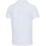 T-shirt unisexe coton bio manches courtes 160 g/m² Elevate couleur blanc troisième vue arrière