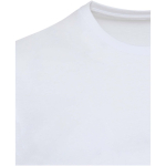 T-shirt unisexe coton bio manches courtes 160 g/m² Elevate couleur blanc vue détail 1