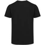 T-shirt unisexe manches courtes coton 200 g/m² Elevate couleur noir deuxième vue arrière