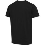 T-shirt unisexe manches courtes coton 200 g/m² Elevate couleur noir troisième vue arrière