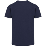 T-shirt unisexe manches courtes coton 200 g/m² Elevate couleur bleu marine deuxième vue arrière