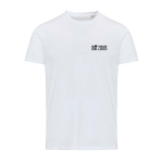 T-shirt unisexe manches courtes coton 200 g/m² Elevate avec zone d'impression