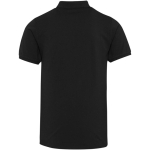 Polo unisexe manches courtes coton mélangé 220 g/m² Elevate couleur noir deuxième vue arrière