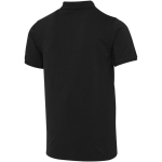 Polo unisexe manches courtes coton mélangé 220 g/m² Elevate couleur noir troisième vue arrière