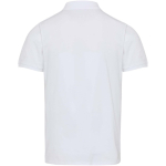 Polo unisexe manches courtes coton mélangé 220 g/m² Elevate couleur blanc deuxième vue arrière