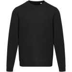 Sweat unisexe col rond intérieur gratté 280 g/m² Elevate couleur noir deuxième vue frontale