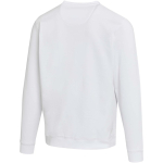 Sweat unisexe col rond intérieur gratté 280 g/m² Elevate couleur blanc troisième vue arrière