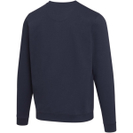 Sweat unisexe col rond intérieur gratté 280 g/m² Elevate couleur bleu marine troisième vue arrière